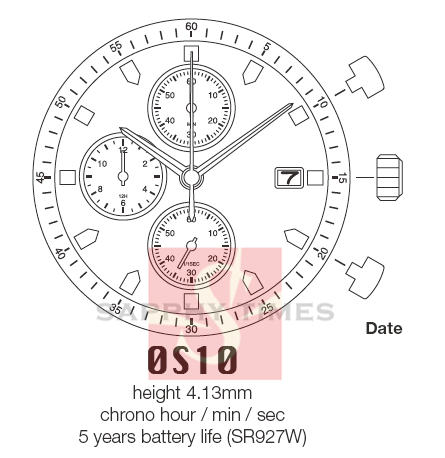 Miyota 0S10 harga USD18.6