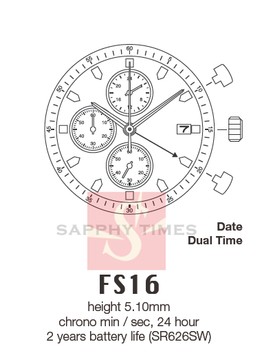  Miyota FS16 movement wholesale price