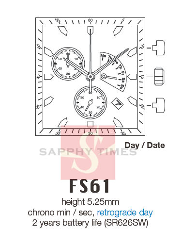  Miyota FS61 ราคา