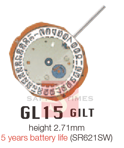 Miyota GL15 trgovina na debelo cena USD5.5/pc