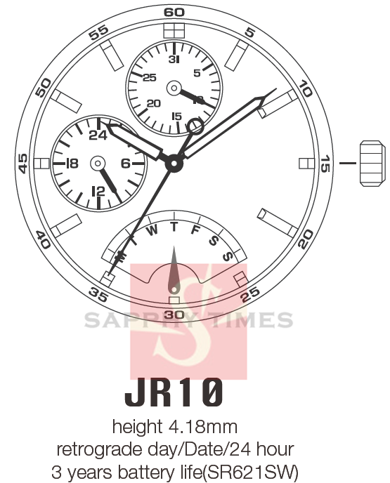  Miyota JR10 ราคา