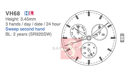 TIME MODULE TMI VH68